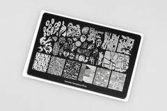 Stamping Platte Schablone Nr. 125 von Swanky