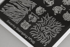 Stamping Platte Schablone Nr. 115 klein von Swanky