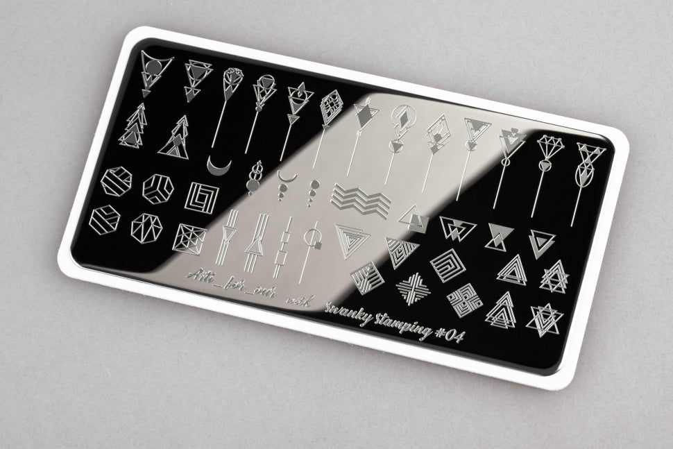 Stamping Plate Stencil arti for you No. 04 by Swanky