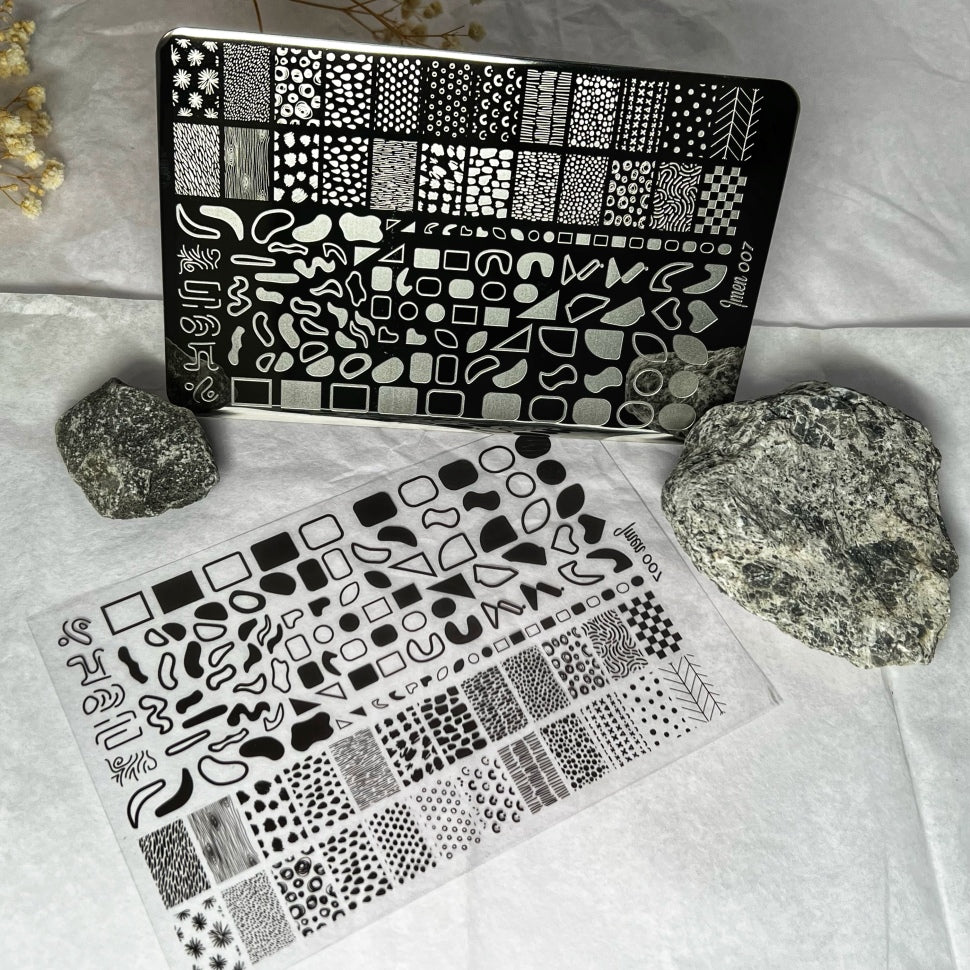 Stamping Plate Stencil No. 07 by Imen