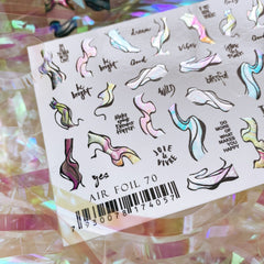 Sticker Air Foil 70 von IBDI Nails