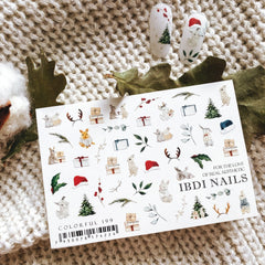 Sticker COLORFUL 199 von IBDI Nails