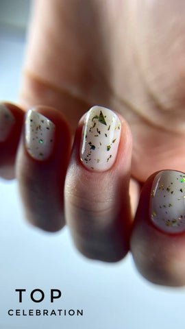 Top Celebration (Top coat senza strato appiccicoso) 8ml di NOGTIKA