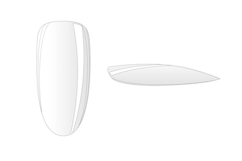 100er/500er Tip-Beutel Gel X-tention Tips Oval