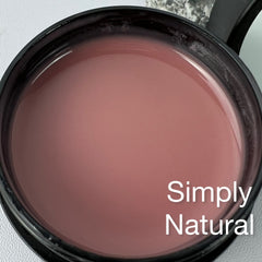 Rubber Gel Fiber+V – Simply Natural 5-30ml von Trendnails TPO-Free