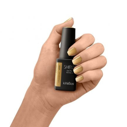 Kinetics SHIELD Gel Polish "Gold Finger" Nr. 558 (15ml)