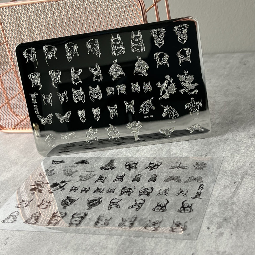 Piastra per stamping modello n. 25 di Imen