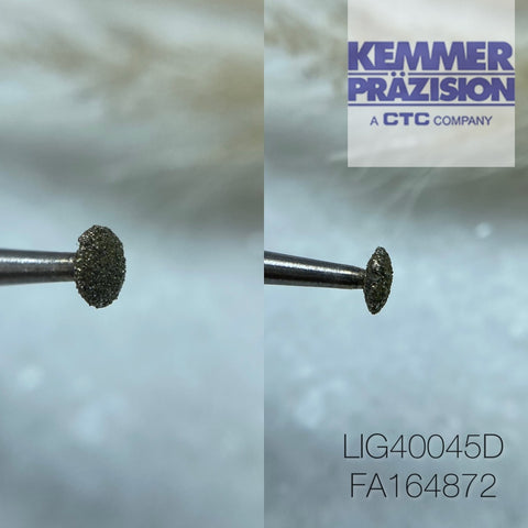 Fräseraufsatz Diamant grob LIG40045D