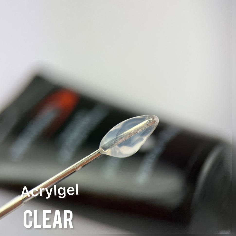 Soak-Off Acrylic Gel 15/30ml Jar/Tube – 'Clear' by Trendnails