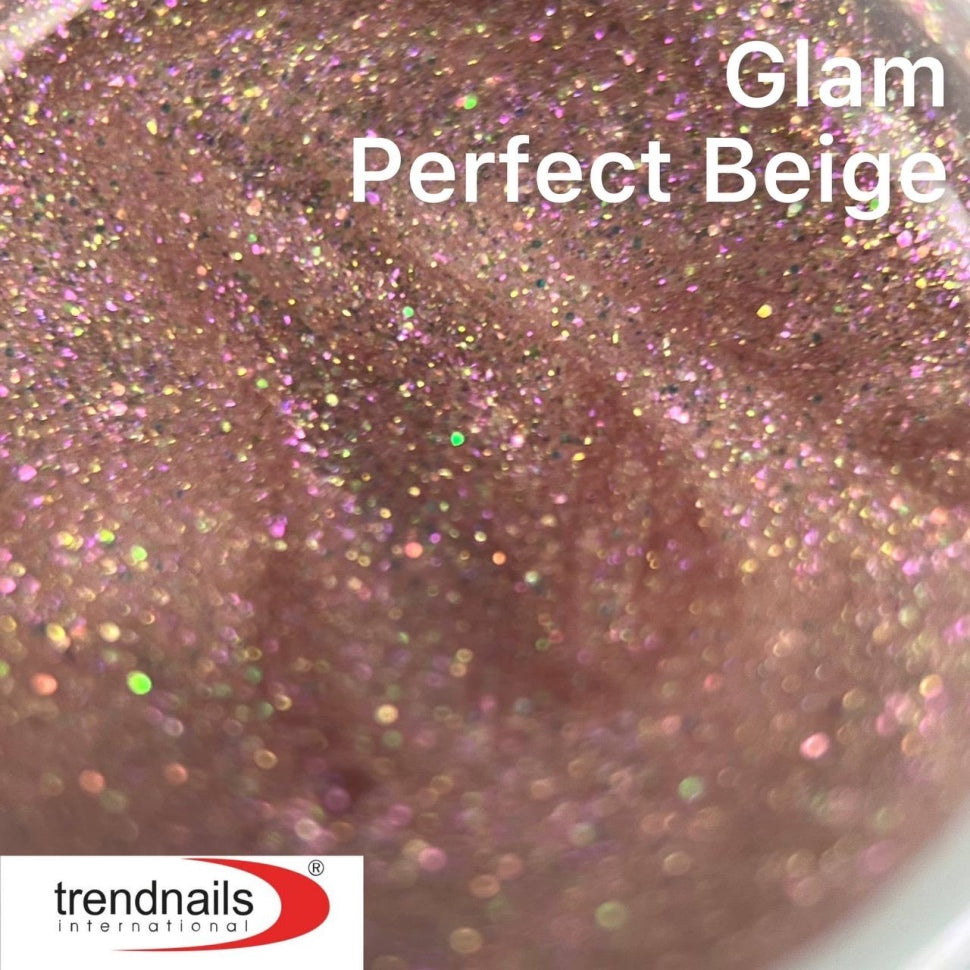 Rubber Gel Glam Line "Perfect Beige" 15ml di Trendnails