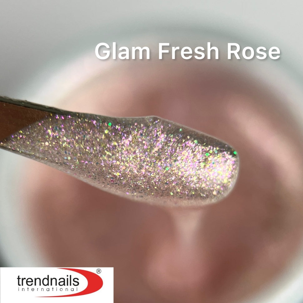 Rubber Gel Glam Line 'Fresh Rose' 5-30ml di Trendnails