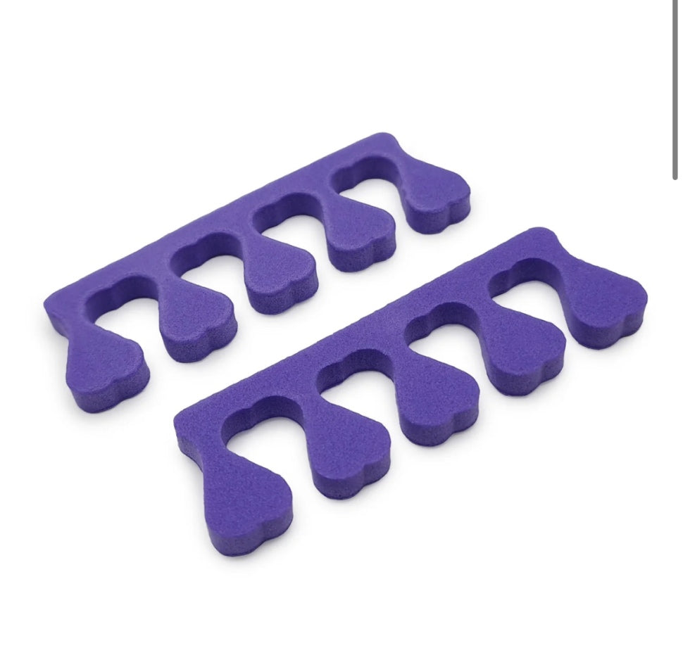 Separatori per le dita dei piedi in vari colori