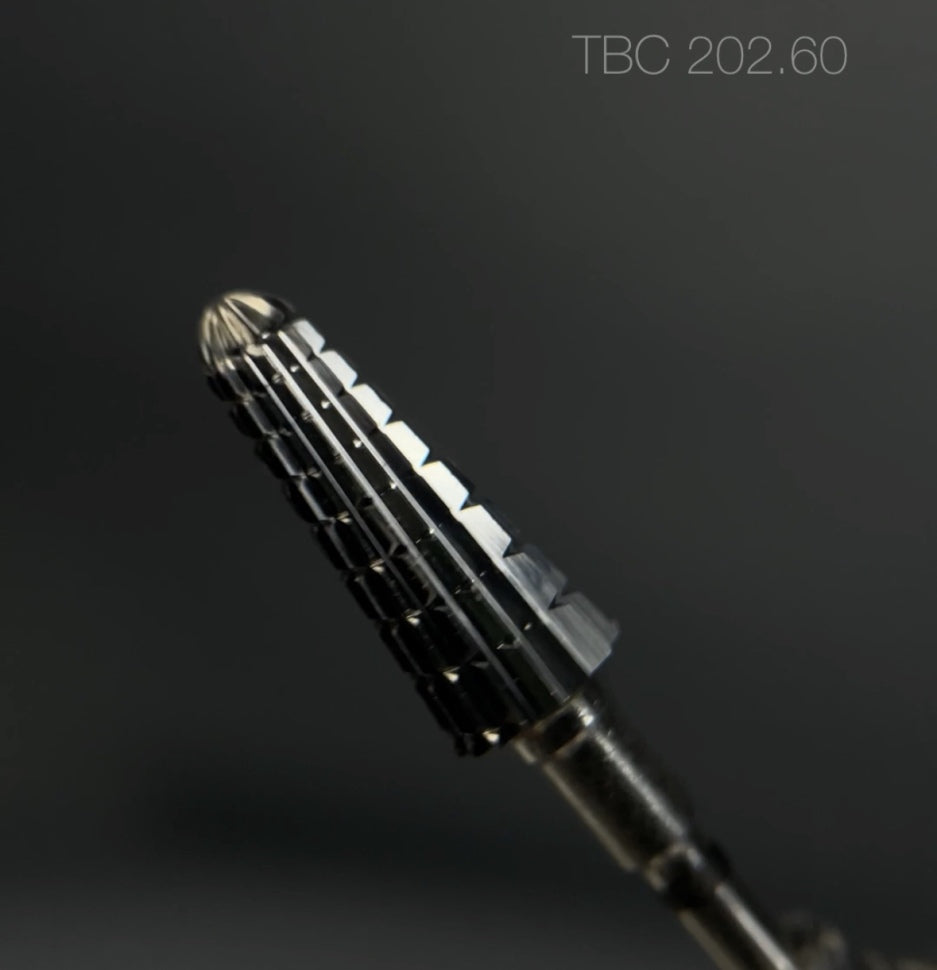 Fresa in metallo duro di Trendy Nails TBC202.060
