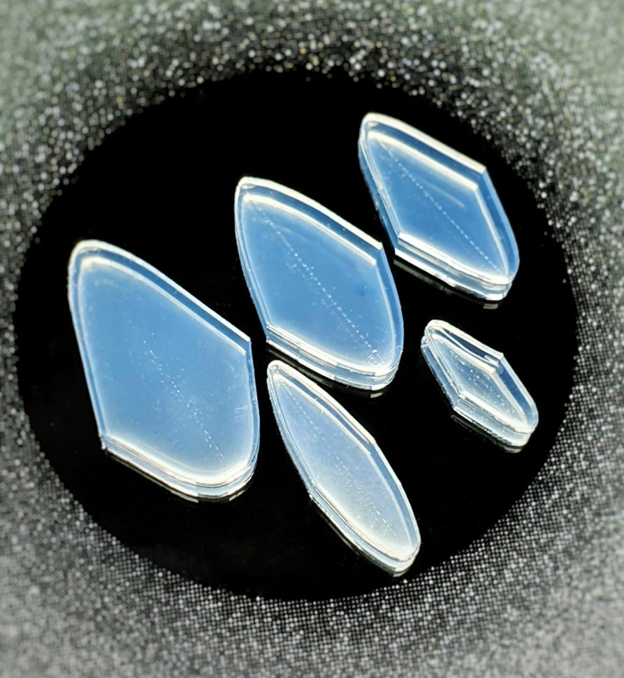 Forme in silicone per French dockato per Dualtips taglia L 10 pz.