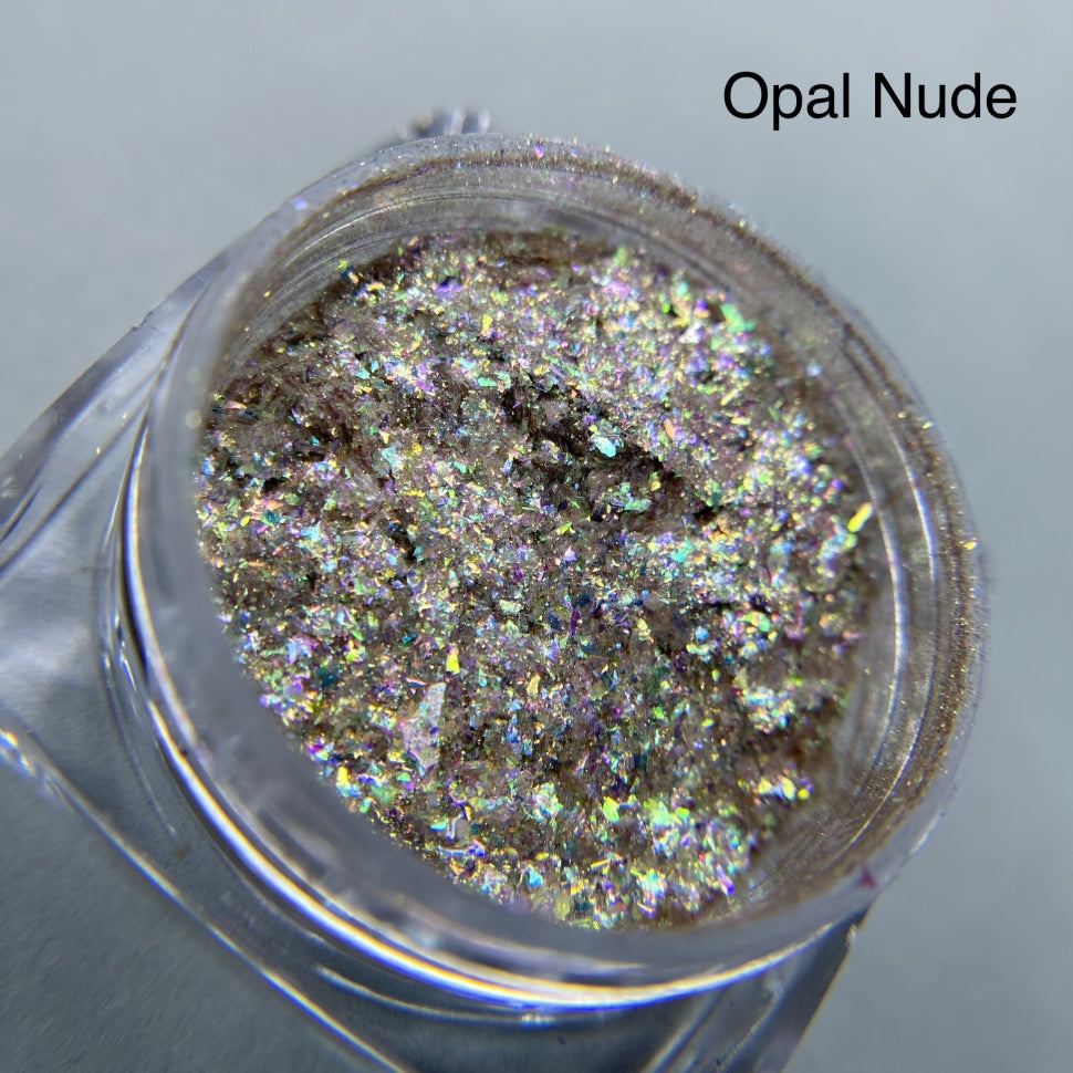 Glitter Fiocchi opale Nude Olografico