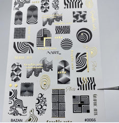 Sticker 0066 Gold von NARTex