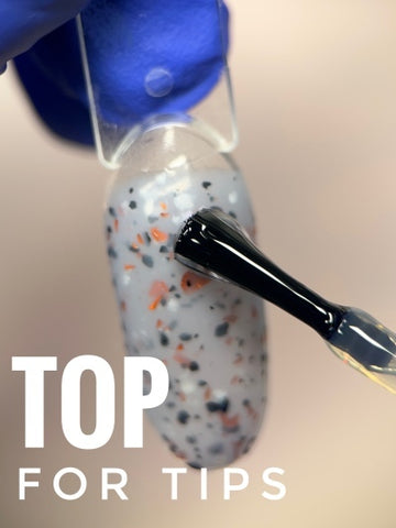 Top Gel per Color Charts e Tips (senza strato di dispersione) 15ml non adatto per le unghie!