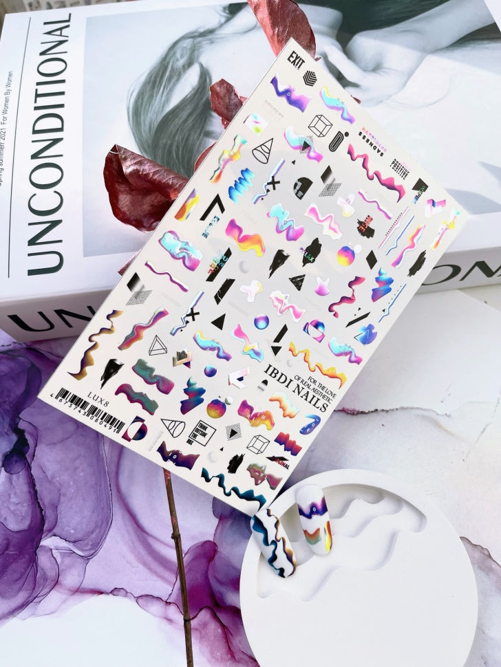 Sticker LUX 08 di IBDI Nails