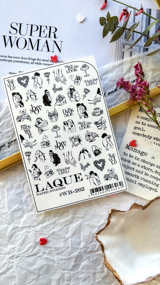 Sticker Design WB262 (Adesivi removibili) di Laque