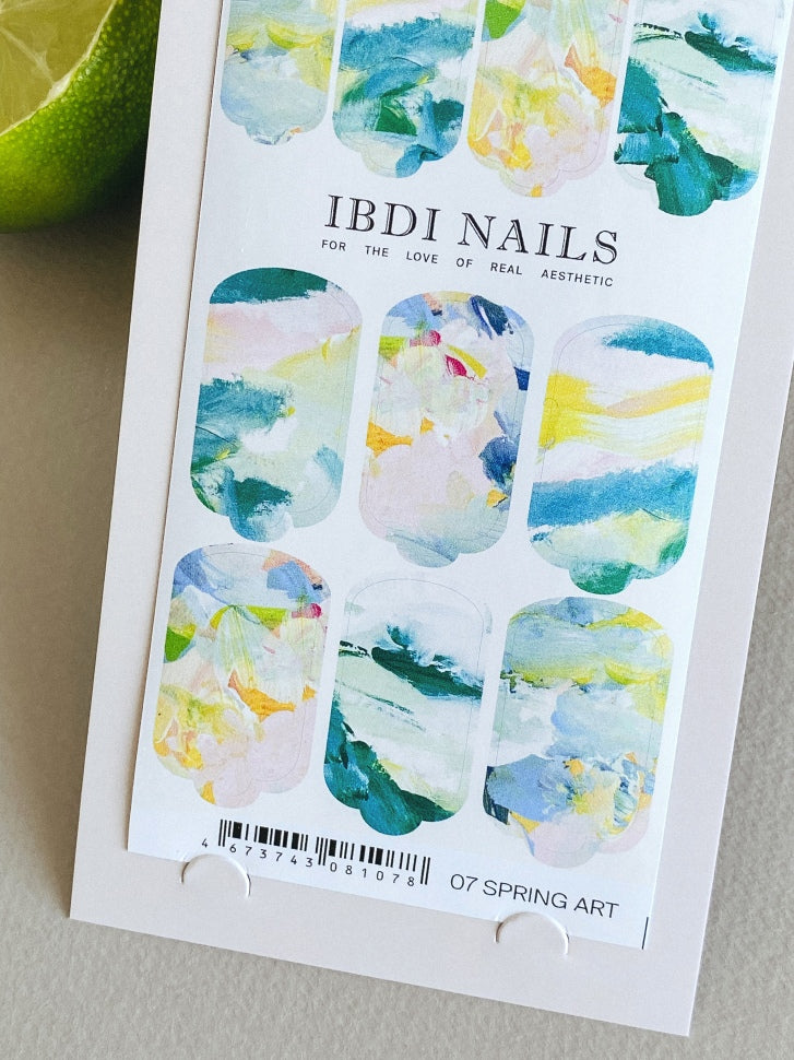 NailArt Wrap 07 Spring Art di IBDI Nails