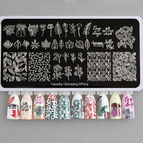 Stamping plate stencil n. 129 di Swanky