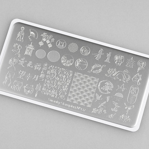 Stamping plate stencil n. 137 di Swanky