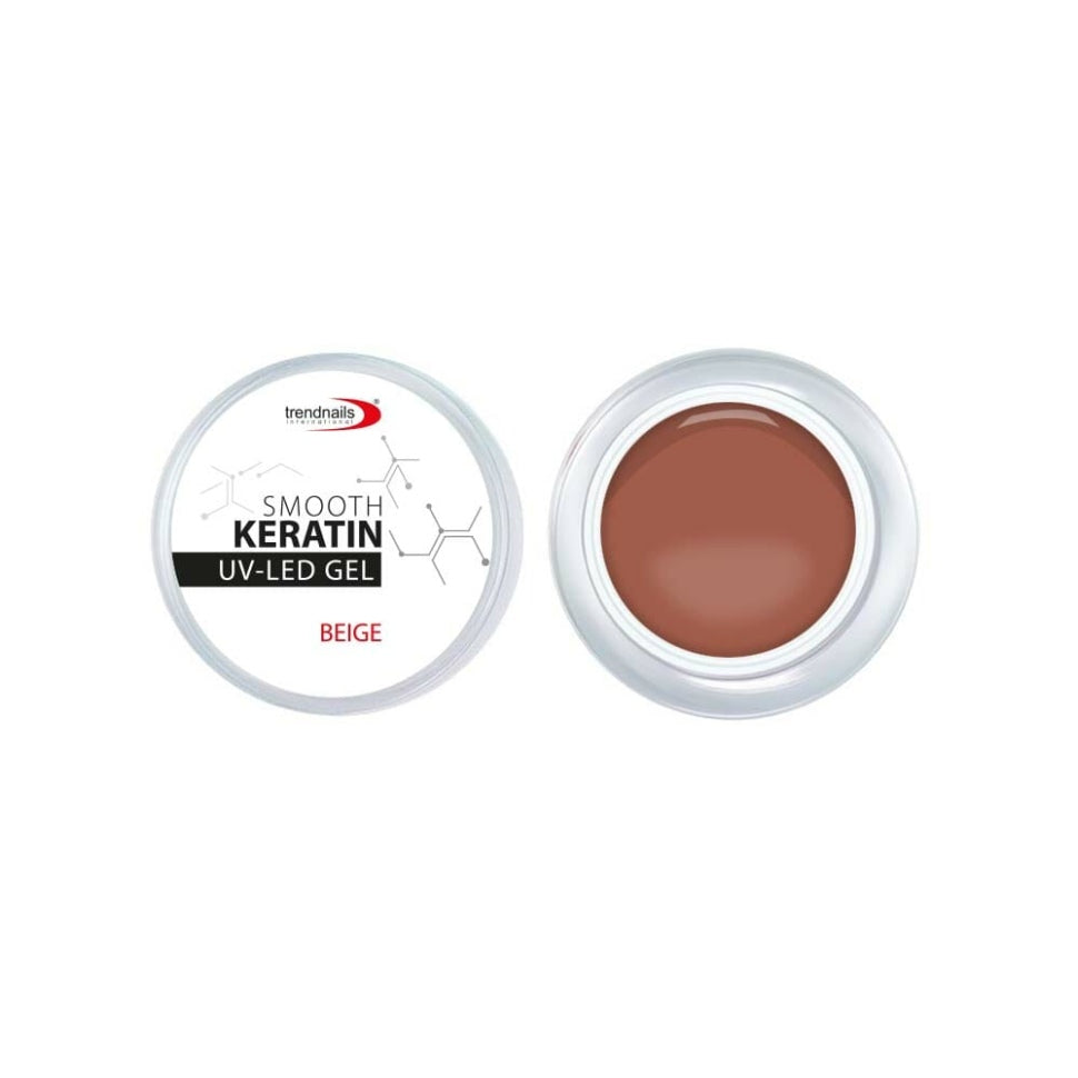 Gel Beige 5-30ml HEMA-free Smooth Keratin UV-LED di Trendnails