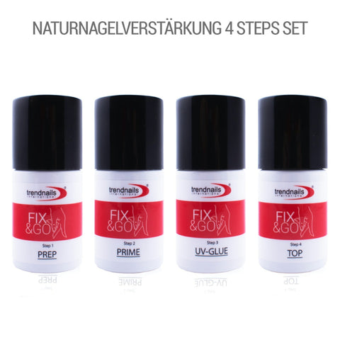 FIX&GO Naturnagelverstärkung 4 Steps Set TPO-Free