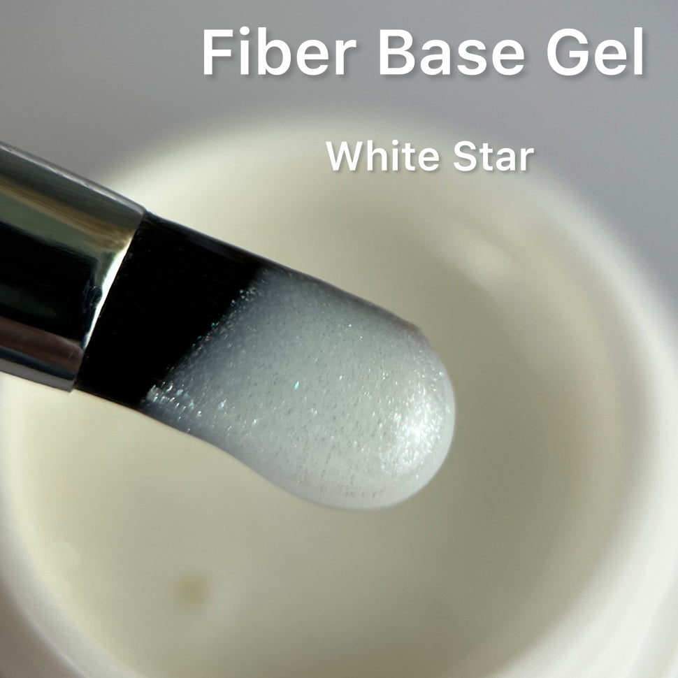Fiber Base Gel for problem nails FB04 White Star 5-30ml