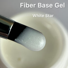 Fiber Base Gel für Problemnägel FB04 WHITE STAR 5ml-30ml (TPO-Free)