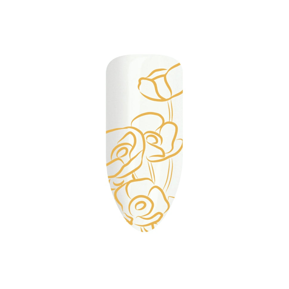 Tube Gel per Stamping e Vernice 2in1 – Oro Ocra