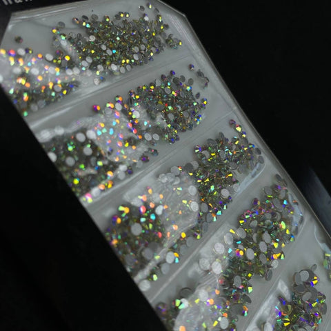 Strasssteine Set Irisierend