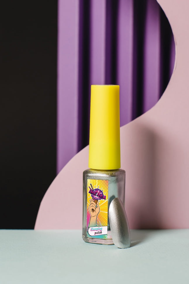 Stamping Polish Silver di Imen (6ml)