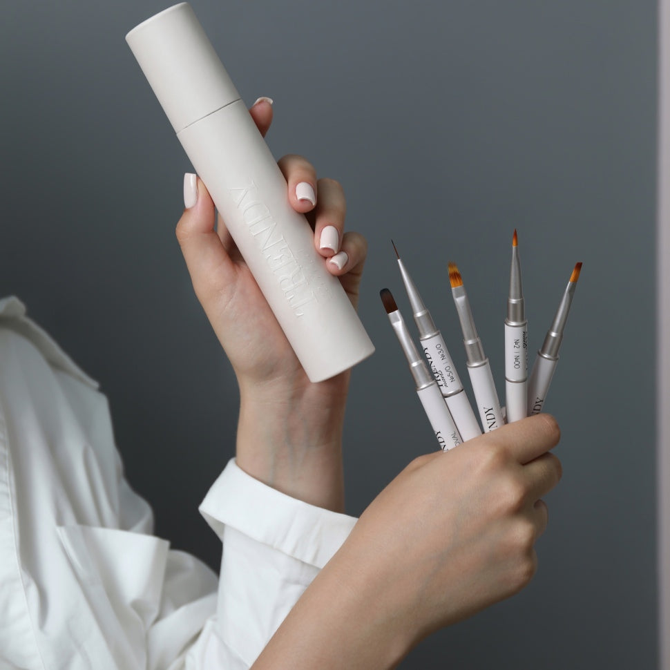 Set di pennelli premium limitato di Trendy Nails