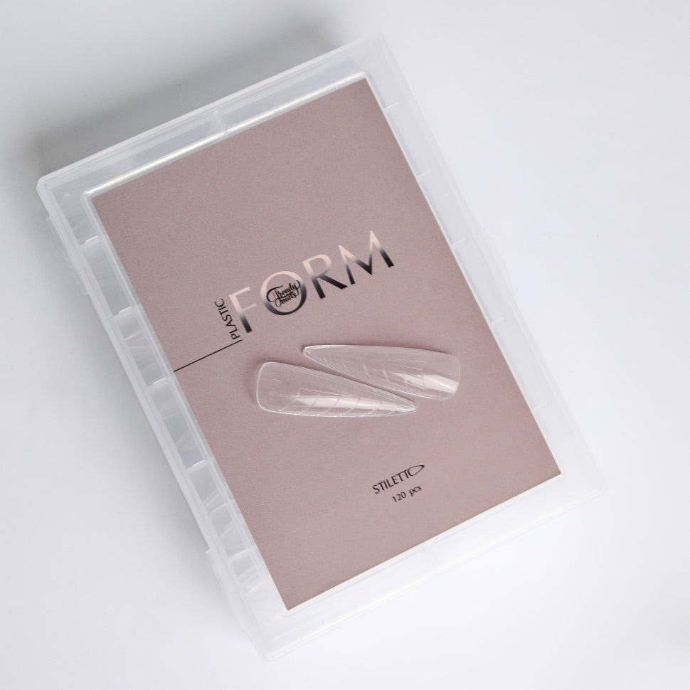 Press & Popit Dual Tips Stiletto Form 120pz. di Trendy Nails