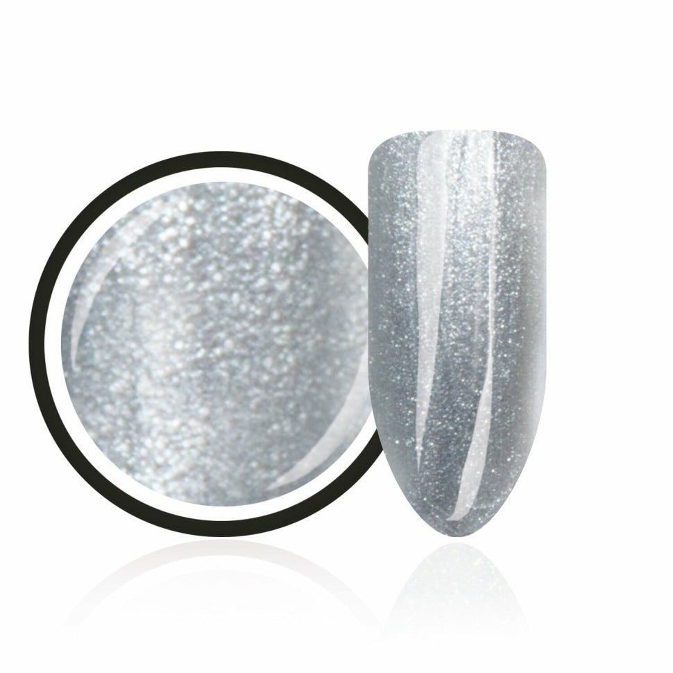 Gel color metallic ,, "Liquid Silver" di Trendnails 5ml