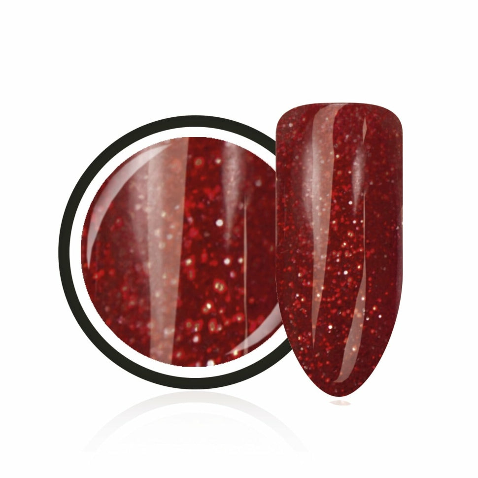 Gel per colori "Sparkle Red" di Trendnails 5ml