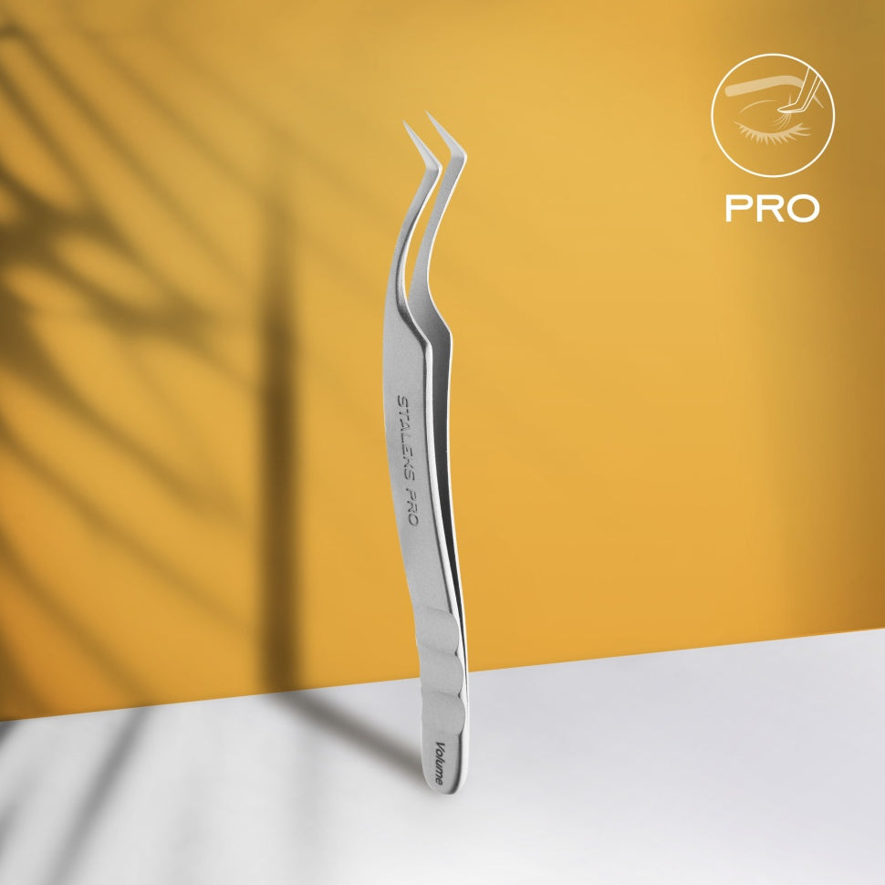 Pinzetta per ciglia TE-41/2 STALEKS EXPERT