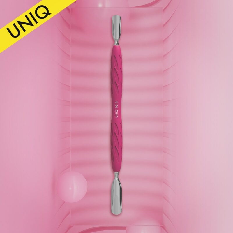 Pusher per cuticole con manico in silicone (sterilizzabile) STALEKS UNIQ PQ10/1