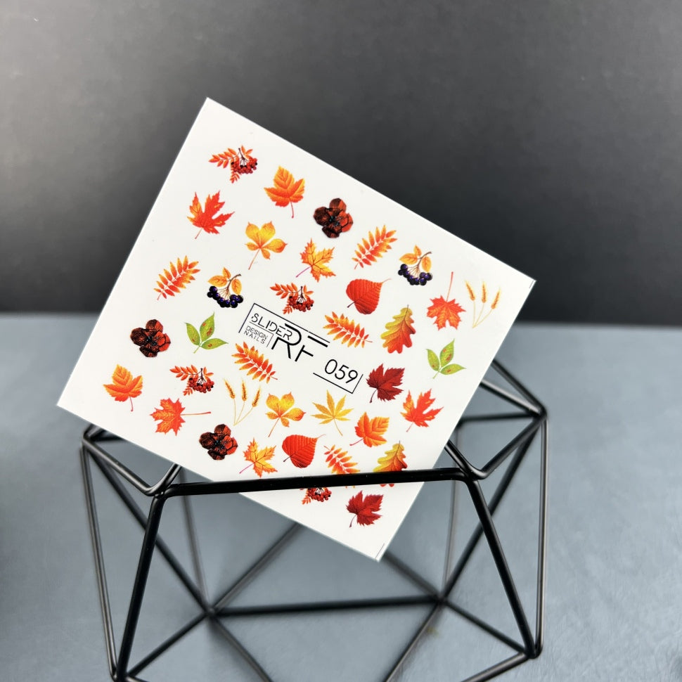 Sticker Design RF059 (Adesivi a base d'acqua)