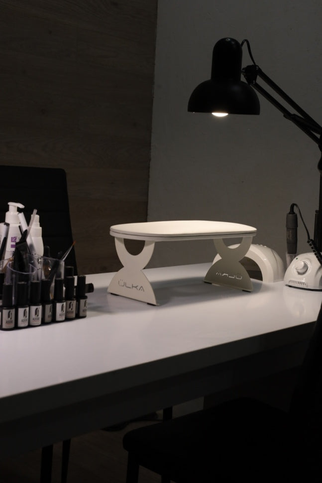 Supporto per mani con cuscino ÜLKA bianco