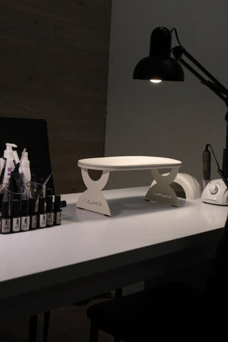 Handauflage mit Kissen ÜLKA weiß