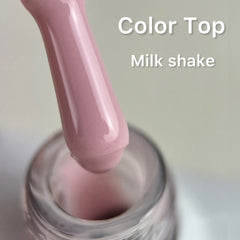 Color Top Coat Milk Shake NO WIPE 10ml from Love My Nails