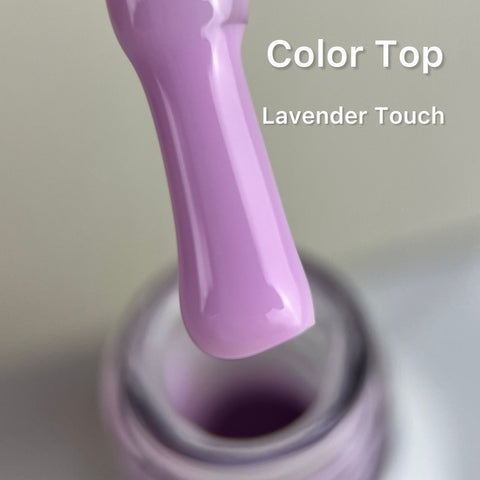 Color Top Coat Lavender Touch NO WIPE 12ml von Love My Nails (TPO-free)