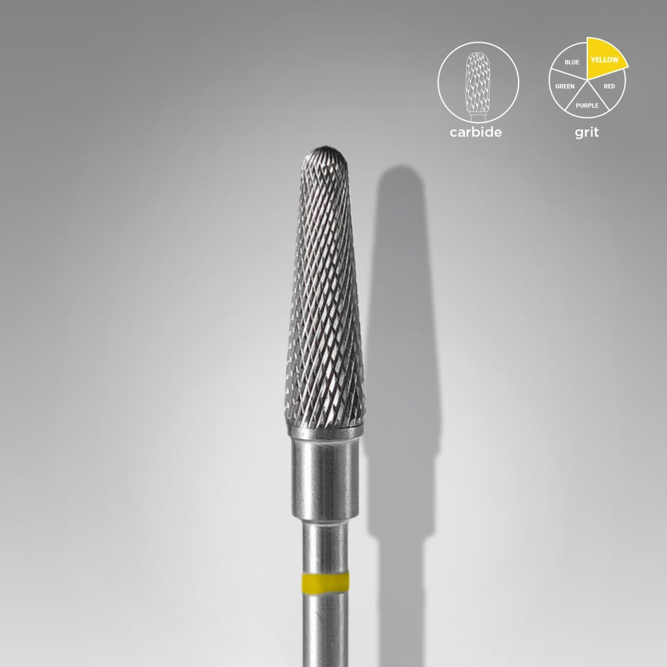 Fresa in metallo duro super fine (gialla) 4,0mm di STALEKS
