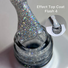 Effect Top Coat Flash 4 NO WIPE 10ml di Love My Nails
