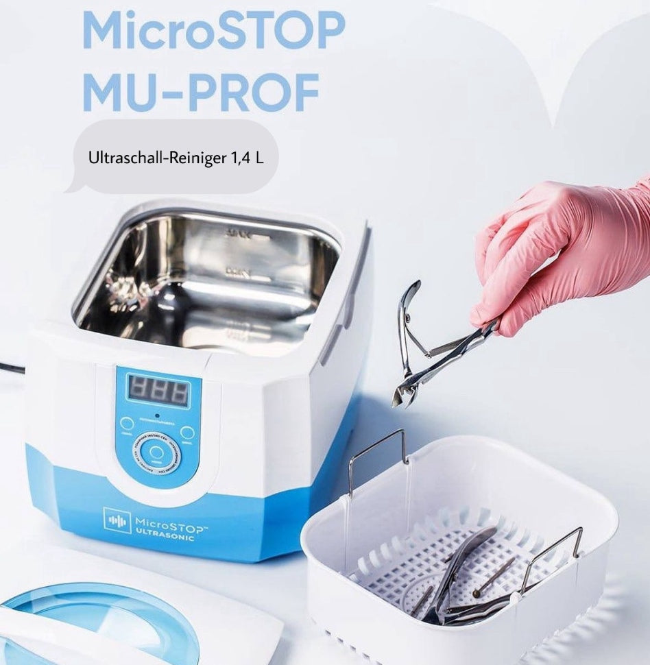 Pulitore ad ultrasuoni PROF 1,4 litri di MicroSTOP