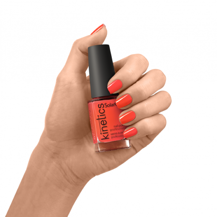 Smalto SolarGel (asciugatura all'aria) Spritz Aperol 15ml Nr.307 di Kinetics
