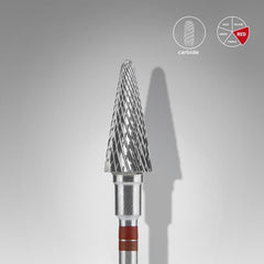 Fresa in carburo fine (rossa) 6mm per mancini di STALEKS