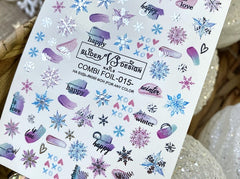 Slider mit Folie (Wasserlösliche Aufkleber) von VS Nails 15